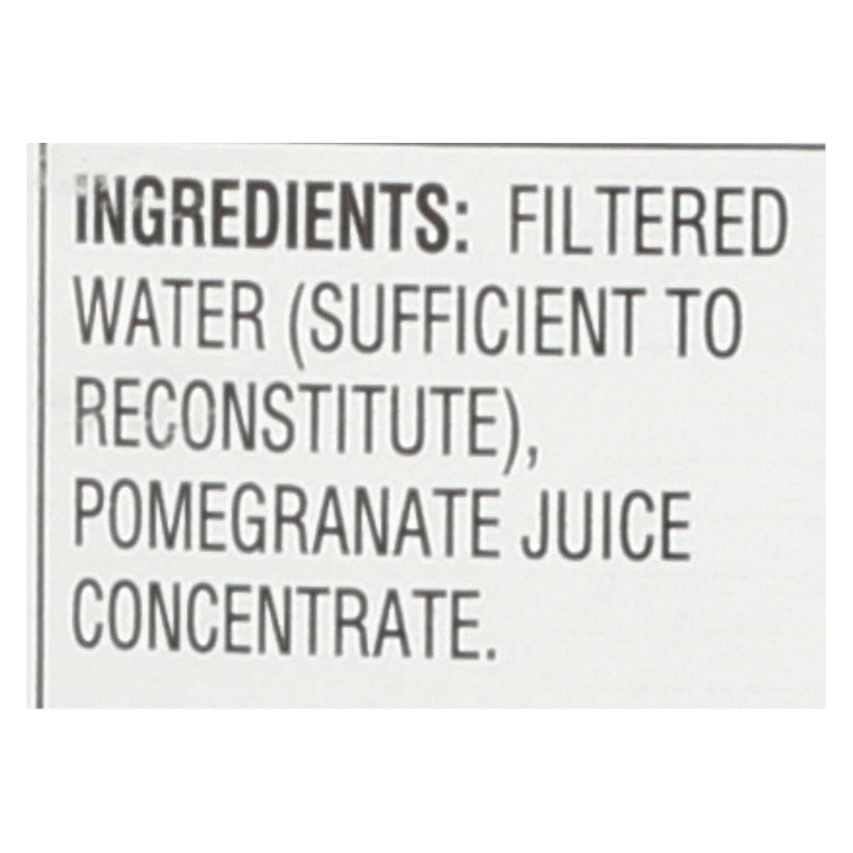 R.W. Knudsen Just Pomegranate Juice, 32 fl oz, 6-Pack