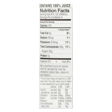 R.W. Knudsen Organic Just Tart Cherry Juice, 6 Pack, 32 fl oz