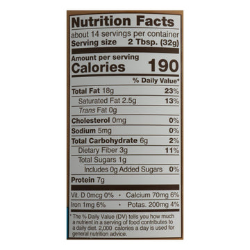 Barney Almond Butter - Bare Smooth - 6 Pack, 16 Oz Each