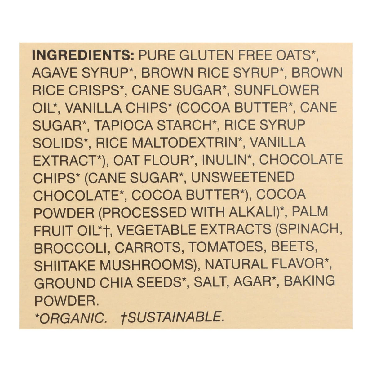 Made Good - Granola Bar Cookies & Cream - Case of 6 - .85 OZ