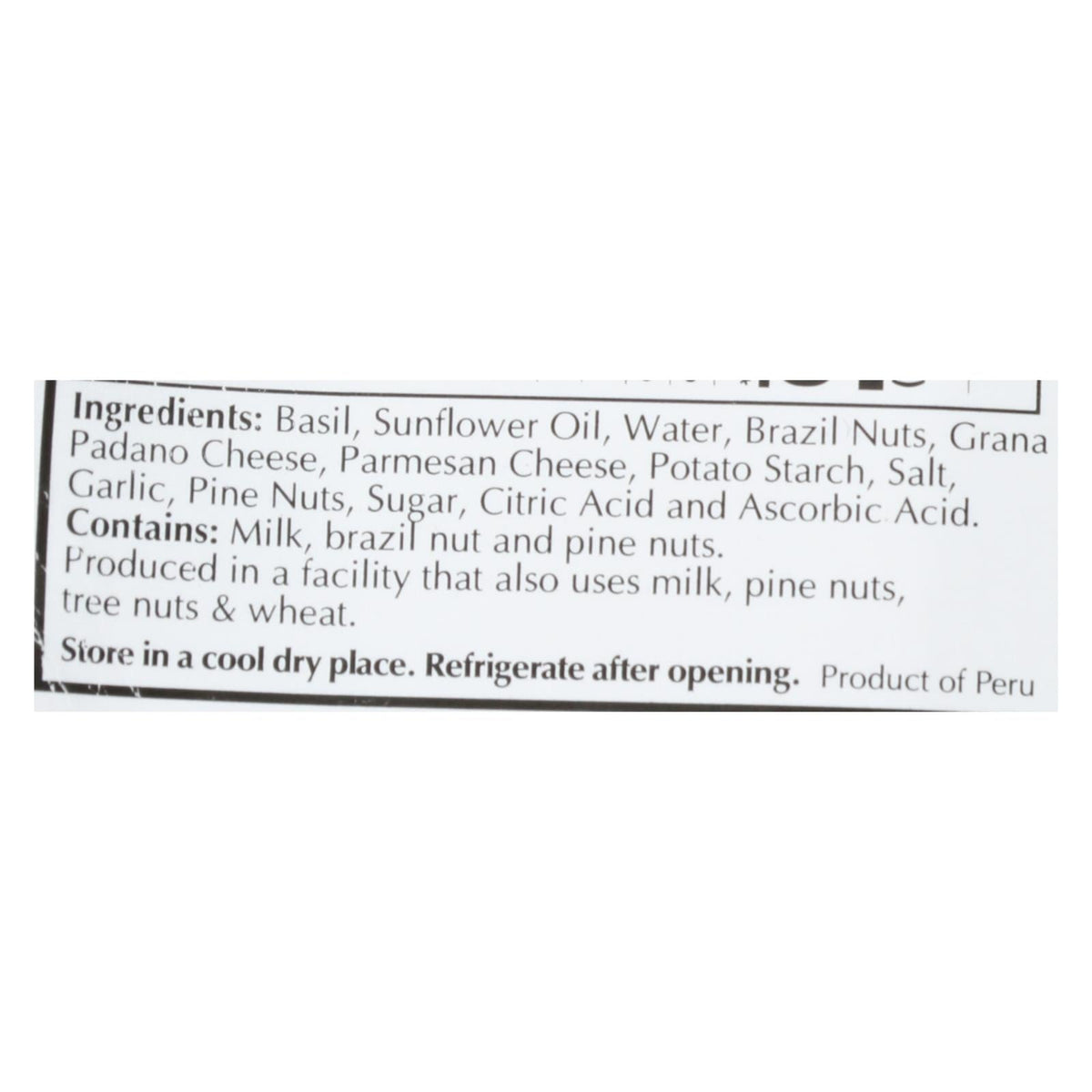 Cucina & Amore Genovese Basil Pesto, 6-pack, 7.9 Fl oz