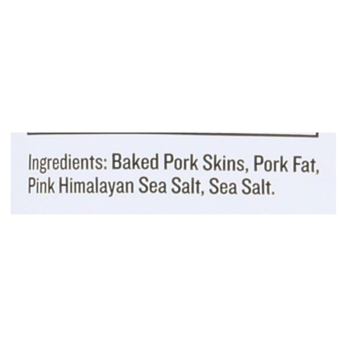 Epic Oven Baked Pork Rinds - Case Of 12 - 2.5 Oz
