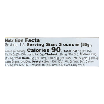 Wild Planet Skipjack Tuna - No Salt, 12 Pack, 5 Oz Each
