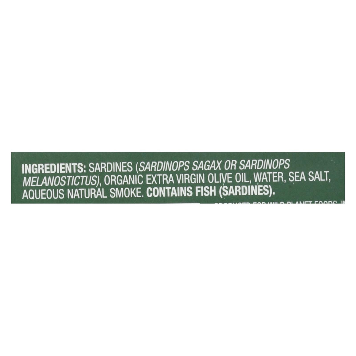 Wild Planet Sardines in Olive Oil, 12 Pack, 4.375 Oz