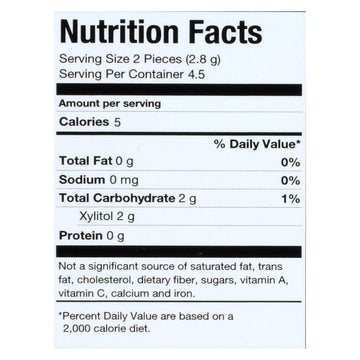 Pur Gum Spearmint 12-Pack, Aspartame-Free, 9 Pieces Each