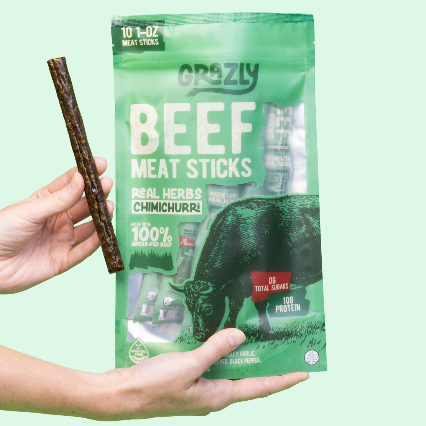Chimichurri Beef Meat Sticks