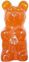 The Gummy Bear Guy | Worlds Largest Gummy Bear (Orange)