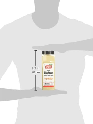 Badia Spices Inc Spice, White Pepper Ground, 16-Ounce