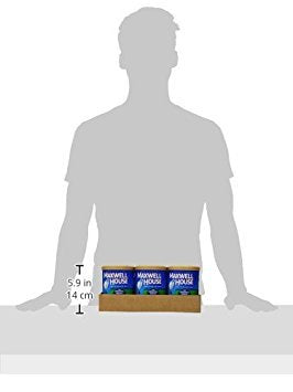 MAXWELL HOUSE Original Roast Decaf Ground Coffee, 11 oz, Model 4300002923