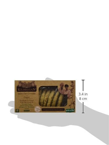 Kilbeggan Irish Oat Cookies, Original, 7 Ounce - Delicious, Gluten-Free Snack