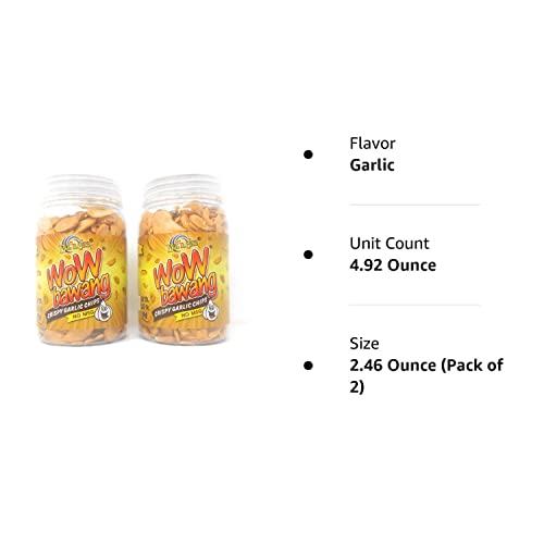 Nut n Else Crispy Garlic Chips, 70g (2 Pack) - Delicious Crunchy Snack, Perfect for Sharing