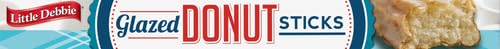 Little Debbie Donut Sticks 6 Individually Wrapped Snack Cakes, 10 OZ Box