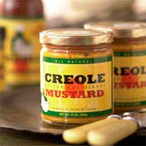 CREOLE MUSTARD - All Natural Gourmet Creole Ground Mustard, Fat Free and Mildly Spicy Mustard, Maison Louisianne Shut-My-Mouth M