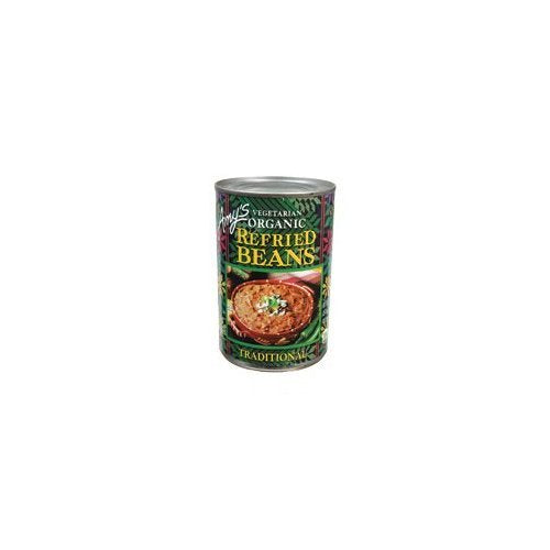 Amys Organic Refried Beans, 15.4-Ounce Cans ( Value Bulk Multi-pack)(PACK OF 36)