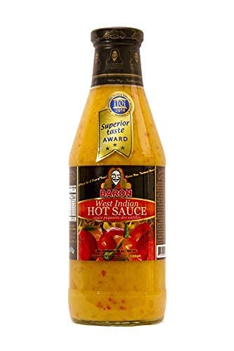 Guong Baron West Indian Hot Sauce - 28 Fl Oz - Authentic Caribbean Flavor