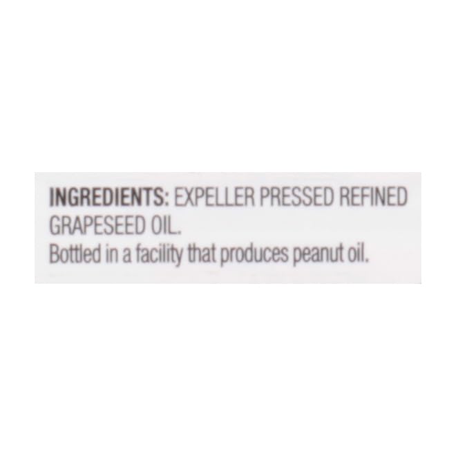 Spectrum Culinary, Grapeseed Oil, Refined, 16 Oz (Pack of 12)