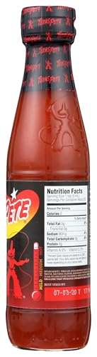 Texas Pete Hotter Hot Sauce, 6 Ounce (12 Bottles)