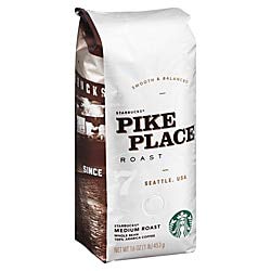 Starbucks Pike Place Beans Coffee, Medium Roast, 16 Oz. (11017854)