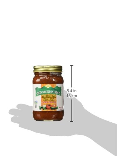 Green Mountain Gringo Salsa, Medium, 16 Oz, Pack of 2, 1 Pound