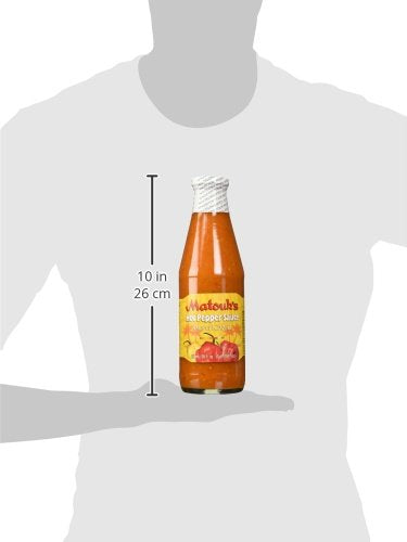 Matouk's Hot Pepper Sauce - Spicy Condiment - 26 Fl Oz (Pack of 1)