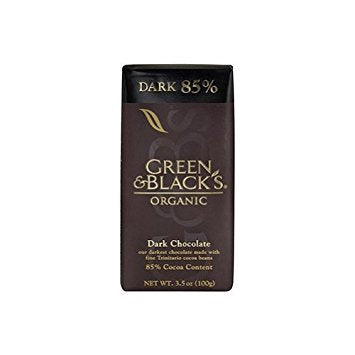 Green & Blacks Dark Chocolate 85% Cocoa, 3.5 Ounce (Pack of 6)