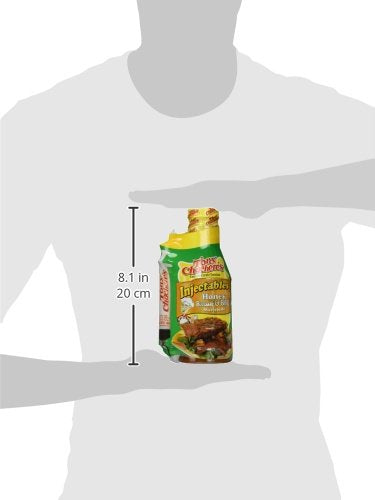 Tony Chachere Injectable Marinades with Injector, Honey Bacon BBQ, 3 Count