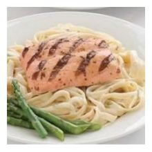 Trident Redi Grilled Alaskan Fully Cooked Salmon Portion - 4 Ounce, 10 Pound - 1 Each.