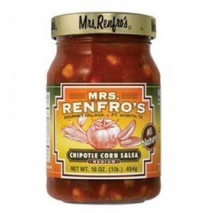 MRS RENFRO SALSA CHIPOTLE CORN, 16 OZ