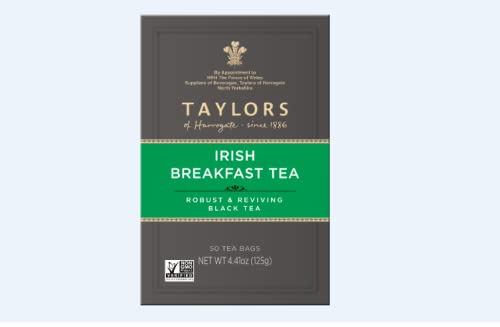 Taylors Of Harrogate Irish Breakfast, 50 Teabags (Pack Of 6)