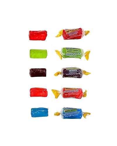 QUEEN CITY CANDY CAVE Jolly Ranchers Hard Candy - Assorted Flavors, Individually Wrapped, 4 Pound Bulk