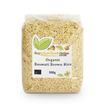 Buy Whole Foods Organic Basmati Brown Rice (500g)