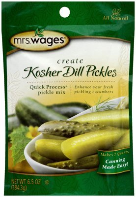 KENT PRECISION FOODS MRS. Wages Quick Process Kosher Dill Pickle Mix