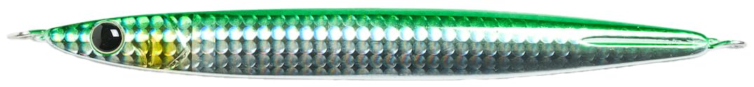 ZEAKE RSL019 R Sardine Long, 2.8 oz (80 g), Green Silver