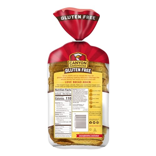 Canyon Bakehouse Heritage Whole Grain Bread, 24 oz (Frozen)