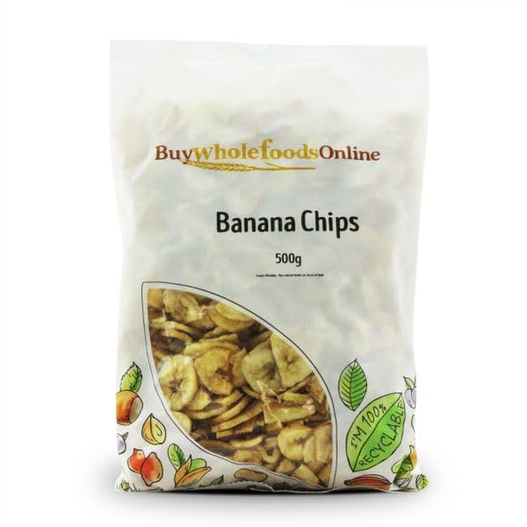Buy Whole Foods Banana Chips (500g)