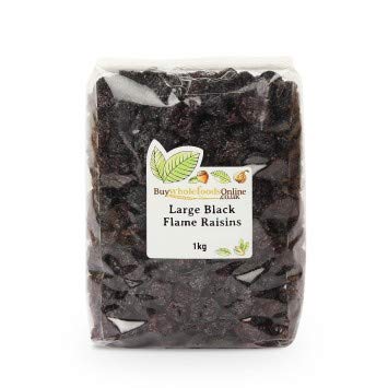 Buy Whole Foods Large Black Flame Raisins (1kg)