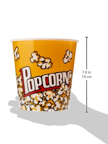 Ddi Large Popcorn Bucket- Plastic(Pack Of 36)