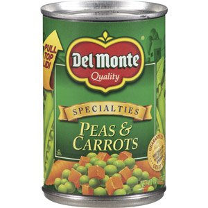 Del Monte, Peas & Carrots, 14.5oz Can (Pack of 6)