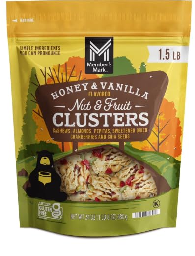 Members Mark Honey Vanilla Nut and Fruit Clusters (24 Ounce)