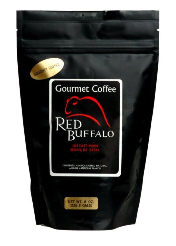 Red Buffalo Chocolate Hazelnut Coffee, Ground, 1 pound
