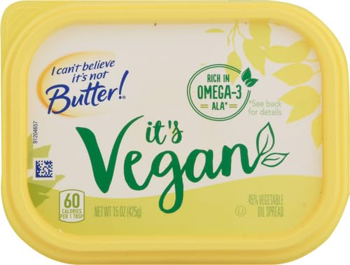I Cant Believe Its Not Butter Vegan 15 oz