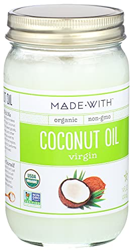 Made With Organic Oil Coconut Virgin, 14 Oz