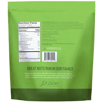 Natures Eats Dill Pickle Peanuts 26 Oz - Tangy Dill Pickle Flavor - Crunchy Seasoned Peanuts - Savory Snack Nuts - Value Size 26