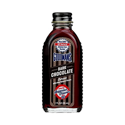 Goodmans Dark Chocolate Extract - 1 ounce (Pack of 6)