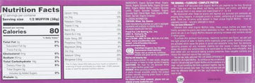 Food For Life Flourless Sprouted English Muffins, Cinnamon Raisin, 16 oz (Frozen)