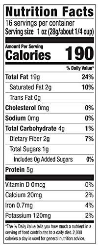 Happy Belly Chopped Walnuts, 16 Ounce, Pack of 1