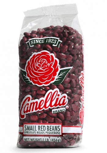 Camellia Brand Dried Small Red Beans, Caribbean-Style Bean, 1 Pound (Pack Of 6)