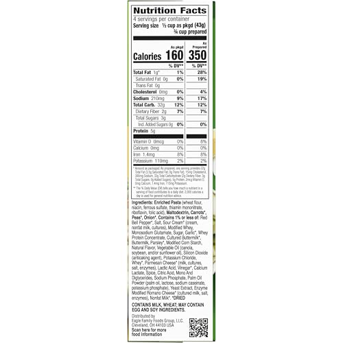 Suddenly Pasta Salad Creamy Parmesan 6.2 Ounces 12 per Case