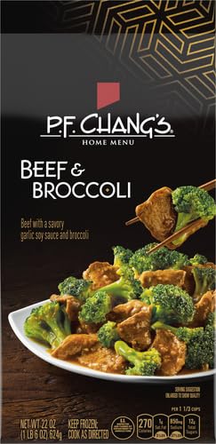 P.F. Changs Home Menu Beef with Broccoli Skillet Meal, Frozen Meal, 22 oz