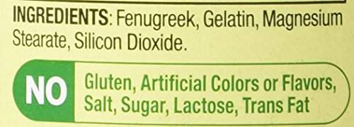 Spring Valley Fenugreek compact pieces - 610 mg, 100 Count, Pack of 1